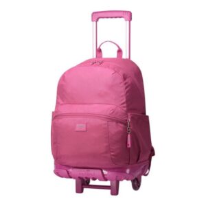 MOCHILA ESCOLAR CON RUEDAS COLOR ROSA - TRIK TOTTO MA03TKI003-23100-M89 MOCHILA ESCOLAR CON RUEDAS COLOR ROSA - TRIK TOTTO MA03TKI003-23100-M89