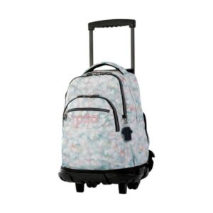 MOCHILA ESCOLAR CON RUEDAS CORAZONES PASTEL TOTTO MA03ECO006-2311P-4HX MOCHILA ESCOLAR CON RUEDAS CORAZONES PASTEL TOTTO MA03ECO006-2311P-4HX