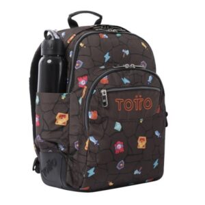 MOCHILA ESCOLAR ESTAMPADO VIDEOJUEGO - CRAYOLES TOTTO MA04ECO029-2210N-3Y7 MOCHILA ESCOLAR ESTAMPADO VIDEOJUEGO - CRAYOLES TOTTO MA04ECO029-2210N-3Y7
