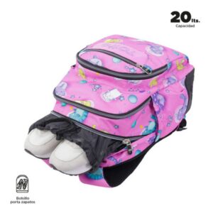 MOCHILA ESCOLAR GATOS ASTRONAUTAS TOTTO MA04ECO029-2310N-9I9