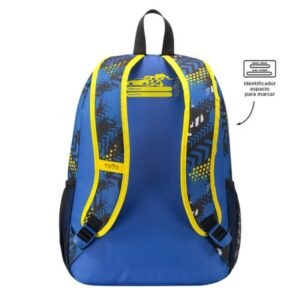 MOCHILA ESCOLAR GRANDE DE CARRERAS DE COCHES TOTTO MJ04VLC003-2310-6J7L