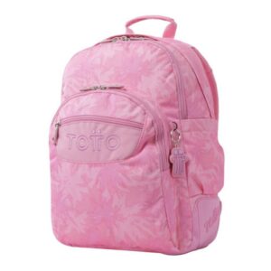 MOCHILA ESCOLAR PALMERAS ROSAS - CRAYOLES TOTTO MA04ECO029-2210N-8IE MOCHILA ESCOLAR PALMERAS ROSAS - CRAYOLES TOTTO MA04ECO029-2210N-8IE