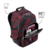MOCHILA ESCOLAR TIZA ROJA - CRAYOLES TOTTO MA04ECO029-2310N-5C5