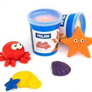 Milan 913505G compuesto para cerámica y modelaje Pasta para modelar 710 g Multicolor 5 pieza(s)