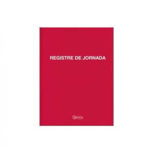Miquelrius 5390 registro comercial (libro) Rojo 40 hojas