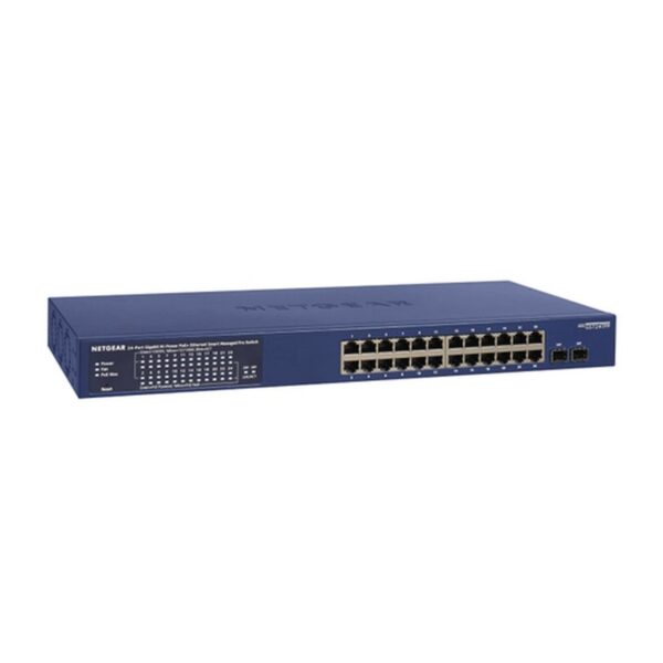 NETGEAR GS724TP-300EUS switch Gestionado L2/L3/L4 Gigabit Ethernet (10/100/1000) Energía sobre Ethernet (PoE) Azul