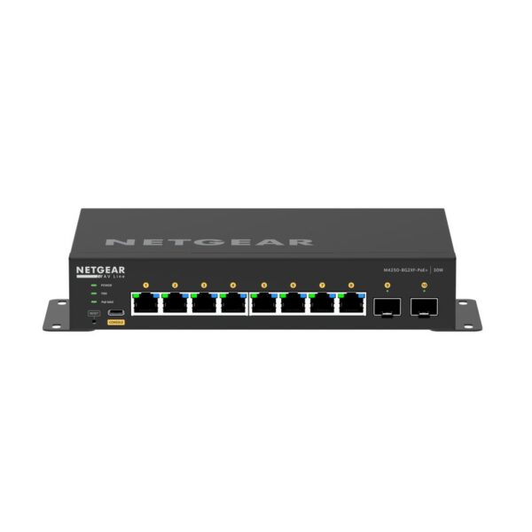 NETGEAR GSM4210PX-100AUS switch Gestionado L2/L3 Gigabit Ethernet (10/100/1000) Energía sobre Ethernet (PoE) Negro