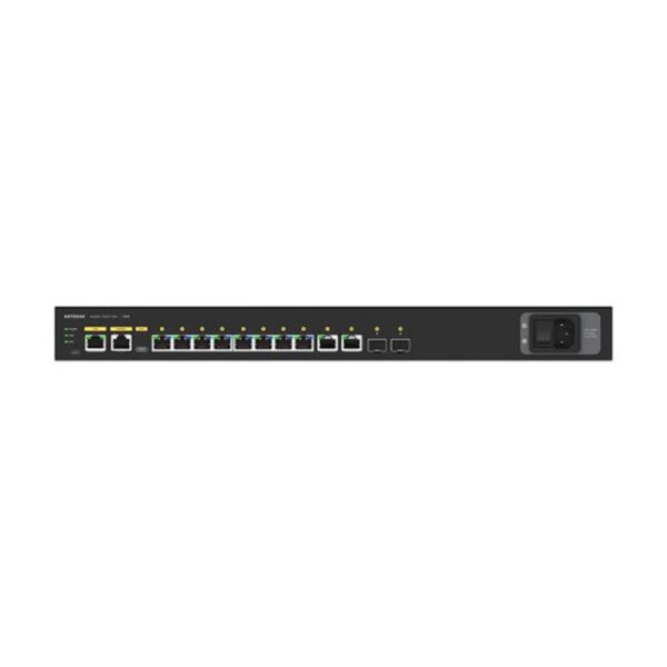 NETGEAR GSM4212P Gestionado L2/L3 Gigabit Ethernet (10/100/1000) Energía sobre Ethernet (PoE) 1U Negro