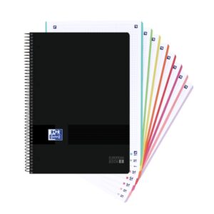 Alternative view of Oxford 400088489 cuaderno y block 160 hojas Negro | PACK 5 UNIDADES