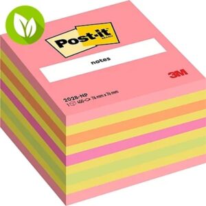 Alternative view of PACK 6 BLOCS 450 HOJAS NOTAS ADHESIVAS 76X76MM COLORES SURTIDOS 2028-OCPPX6 POST-IT 7100321804