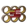 PACK 6 CINTAS DE EMBALAJE MARRÓN 50MM X 66M HV.5066.F6.B SCOTCH 7100303341