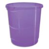 Esselte 628462 cubo de basura Alrededor Poliestireno (PS) Lavanda