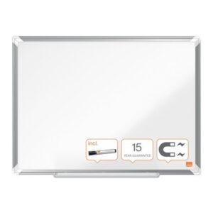 Nobo Premium Plus pizarrón blanco 568 x 411 mm Acero Magnético Nobo Premium Plus pizarrón blanco 568 x 411 mm Acero Magnético