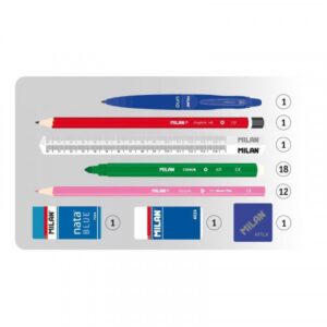 PLUMIER 2 PISOS CON CONTENIDO SUGAR DIAMOND MILAN 081264SD