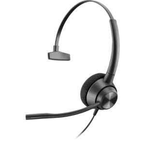 POLY Auriculares monoaurales EncorePro 310 con desconexión rápida TAA