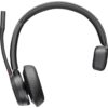 POLY Auriculares Voyager 4310 con certificación para Microsoft Teams + llave BT700 + soporte de carga POLY Auriculares Voyager 4310 con certificación para Microsoft Teams + llave BT700 + soporte de carga