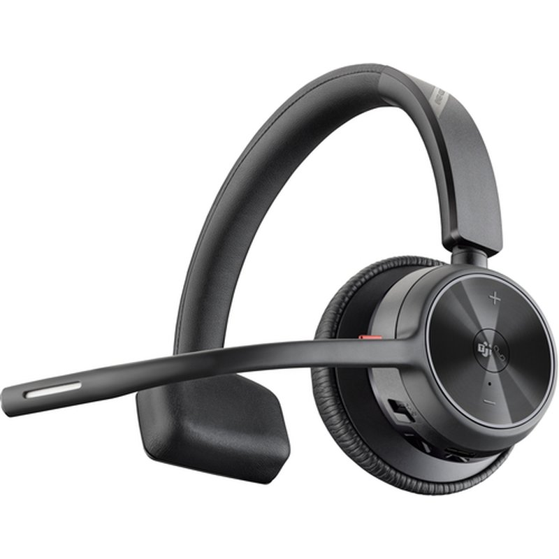 POLY Auriculares Voyager 4310 con certificación para Microsoft Teams + llave BT700 + soporte de carga - Imagen 4