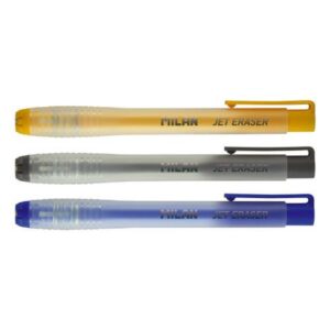 PORTAGOMAS JET ERASER COLORES SURTIDOS MILAN 3026324 | PACK 24 UNIDADES