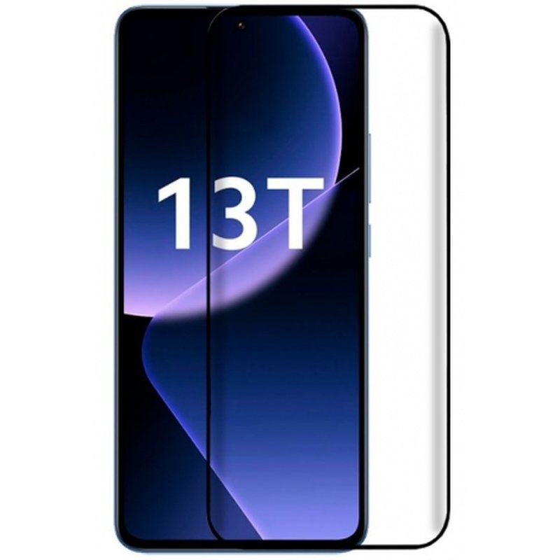 PROTECTOR COOL CRISTAL TEMPLADO 3D BLACK XIAOMI 13T / 13T PRO PROTECTOR COOL CRISTAL TEMPLADO 3D BLACK XIAOMI 13T / 13T PRO