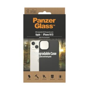 PanzerGlass Biodegradable Case Apple iP funda para teléfono móvil Transparente