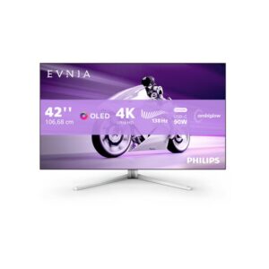 Philips 42M2N8900/00 pantalla para PC 105,5 cm (41.5") 3840 x 2160 Pixeles 4K Ultra HD OLED Blanco