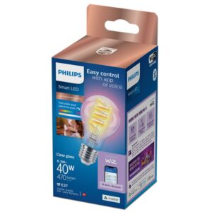 Alternative view of Philips Filamento transparente 40 W A60 E27