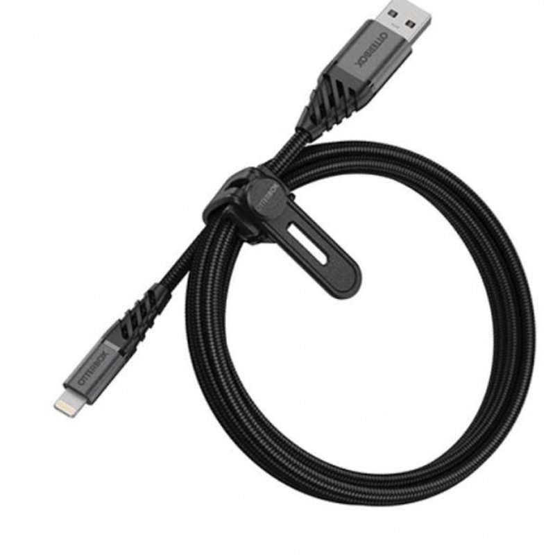 Premium Cable USB A-Lightning 2M Black Premium Cable USB A-Lightning 2M Black