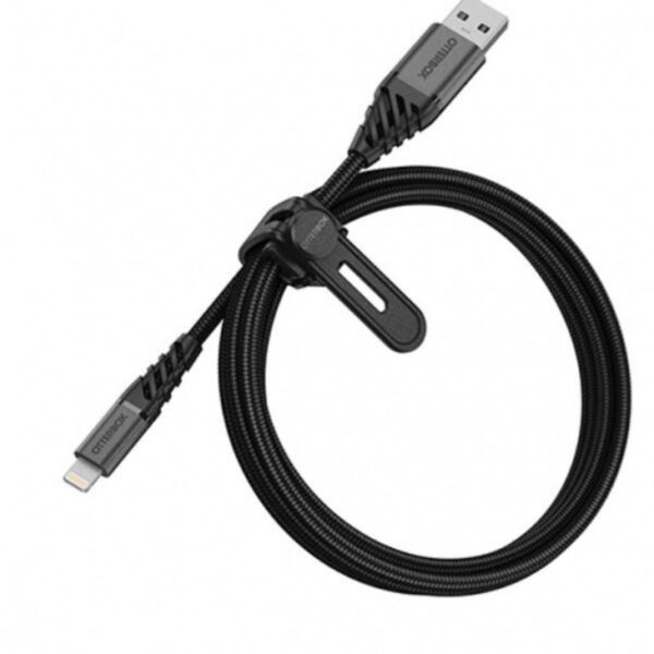 Premium Cable USB A-Lightning 2M Black