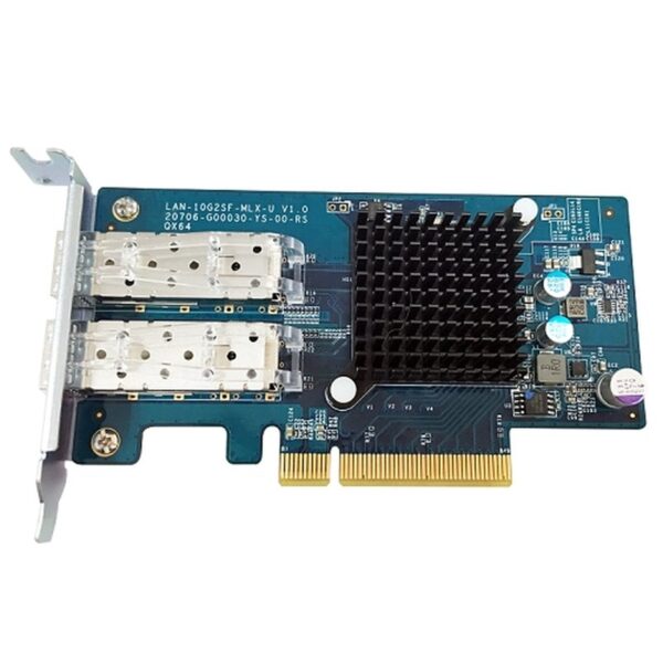 QNAP LAN-10G2SF-MLX adaptador y tarjeta de red Fibra 10000 Mbit/s Interno