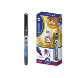 ROLLER PUNTA DE BOLA  B-602 0,5MM AZUL  BISMARK 326152 | PACK 12 UNIDADES