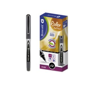 ROLLER PUNTA DE BOLA  B-602 0,5MM NEGRO BISMARK 326153 | PACK 12 UNIDADES