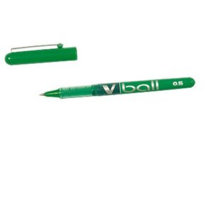 ROLLER TINTA LIQUIDA V-BALL 0.5MM VERDE PILOT BL-VB5G | PACK 12 UNIDADES