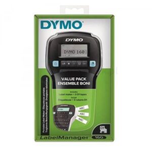 ROTULADORA LABERMANAGER 160 + 3 CINTAS D1 12MM NEGRO/BLANCO VALUE PACK DYMO 2142267 ROTULADORA LABERMANAGER 160 + 3 CINTAS D1 12MM NEGRO/BLANCO VALUE PACK DYMO 2142267