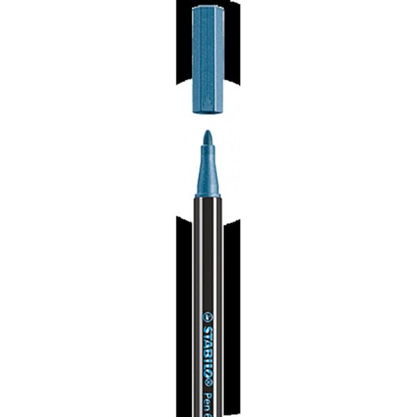 STABILO Pen 68 metallic rotulador Medio Azul 1 pieza(s)