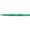 ROTULADOR FLAIR PUNTA FIBRA NYLON VERDE PAPERMATE S0191033 | PACK 12 UNIDADES