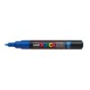 ROTULADOR NO PERMANENTE PC-1M PUNTA CONICA 0,7MM AZUL UNI-BALL 285122000 | PACK 6 UNIDADES