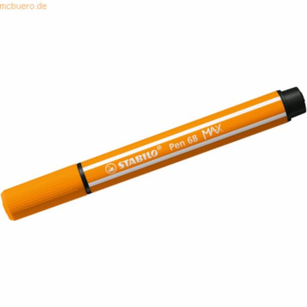 STABILO Pen 68 MAX rotulador Naranja 5 pieza(s)