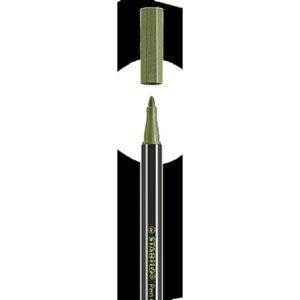 STABILO Pen 68 metallic rotulador Medio Verde claro 1 pieza(s) | PACK 10 UNIDADES