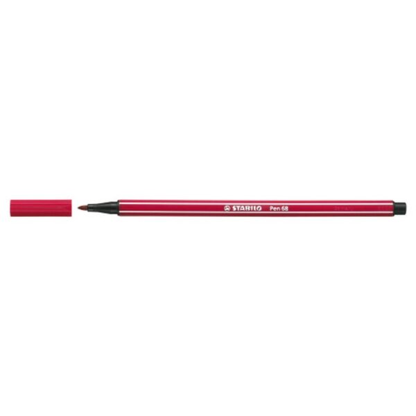 STABILO Pen 68 rotulador Rojo 1 pieza(s)