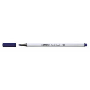 STABILO Pen 68 brush rotulador Azul 1 pieza(s) | PACK 10 UNIDADES