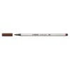 STABILO Pen 68 brush rotulador Medio Marrón 1 pieza(s) | PACK 10 UNIDADES STABILO Pen 68 brush rotulador Medio Marrón 1 pieza(s) | PACK 10 UNIDADES