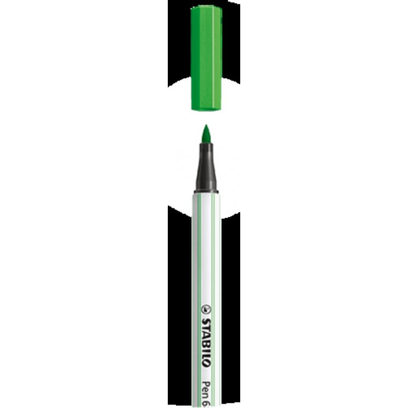 STABILO Pen 68 brush rotulador Verde claro 1 pieza(s) | PACK 10 UNIDADES STABILO Pen 68 brush rotulador Verde claro 1 pieza(s) | PACK 10 UNIDADES