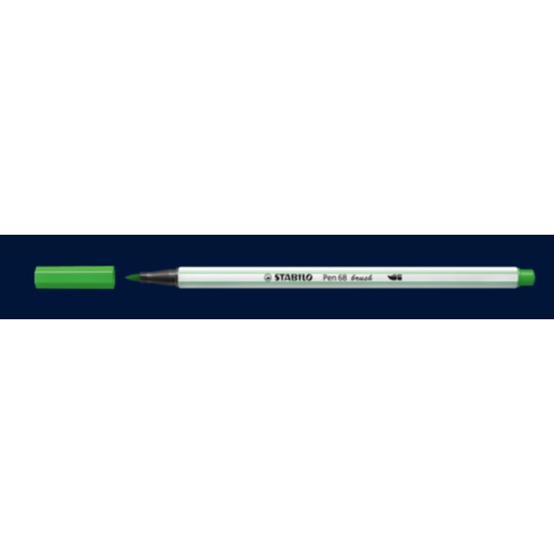 STABILO Pen 68 brush rotulador Verde claro 1 pieza(s) | PACK 10 UNIDADES STABILO Pen 68 brush rotulador Verde claro 1 pieza(s) | PACK 10 UNIDADES - Imagen 2
