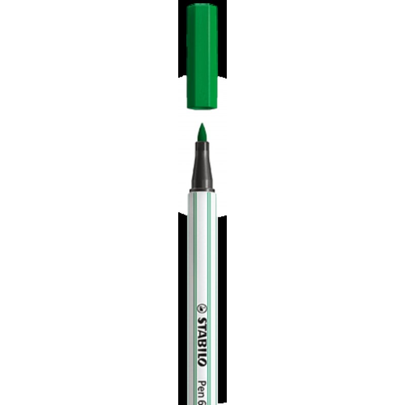 STABILO Pen 68 brush rotulador Verde 1 pieza(s) | PACK 10 UNIDADES STABILO Pen 68 brush rotulador Verde 1 pieza(s) | PACK 10 UNIDADES