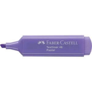 Alternative view of MARCADOR FLUOR TEXTLINER LILA PASTEL FABER CASTELL 154656 | PACK 10 UNIDADES