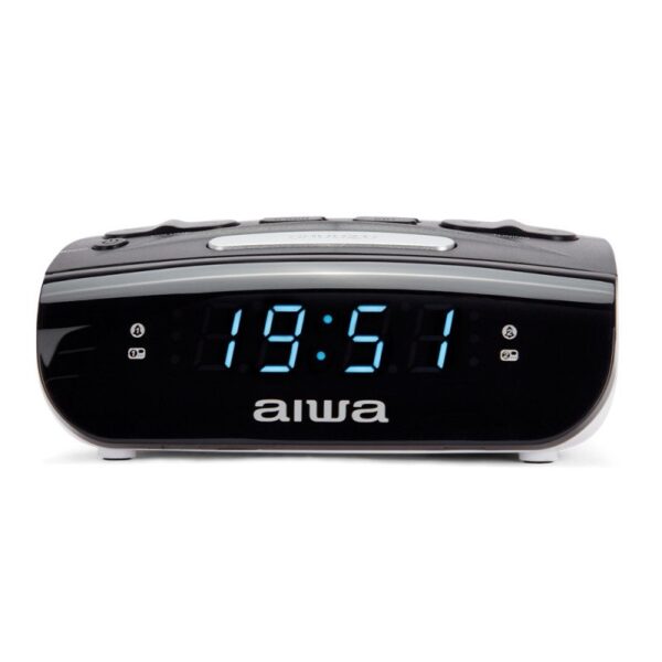 Radio Reloj Despertador Aiwa Cr - 15 Negro