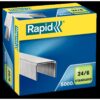 Rapid 24859800 grapa Paquete de grapas 5000 grapas Rapid 24859800 grapa Paquete de grapas 5000 grapas