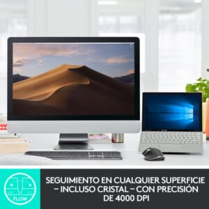 Reacondicionado | Logitech MX Keys teclado RF Wireless + Bluetooth QWERTY Español Grafito