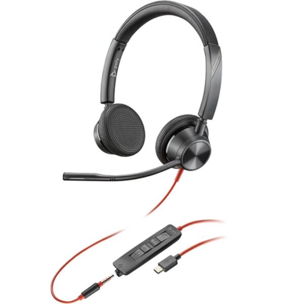 Reacondicionado | HP 8X221AA auricular y casco Auriculares Alámbrico Diadema Oficina/Centro de llamadas USB Tipo C Negro