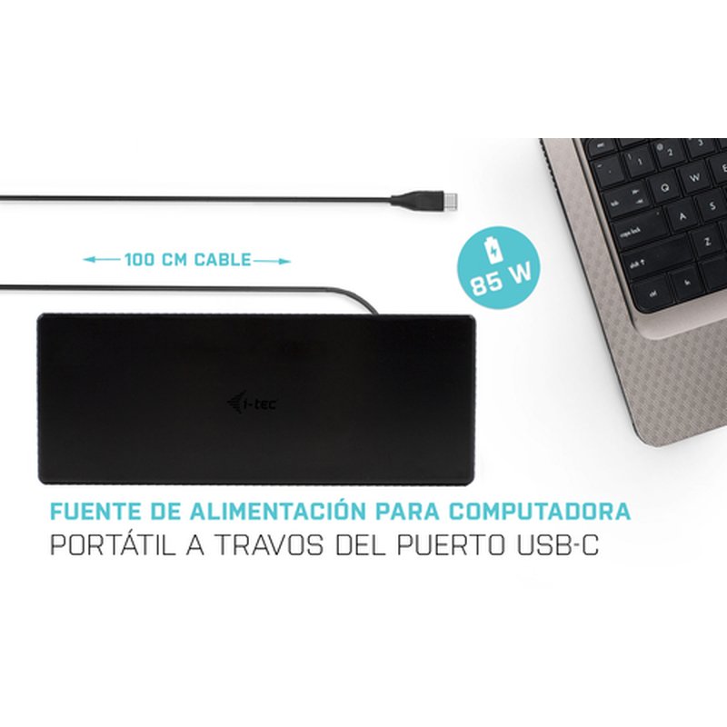 Reacondicionado | i-tec USB-C/Thunderbolt 3 Triple Display Docking Station + Power Delivery 85W - Imagen 12